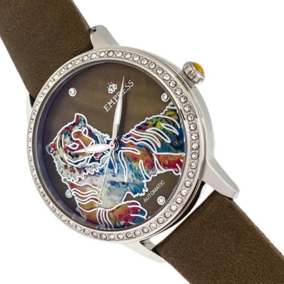 Empress Diana Tiger Automatic Crystal Ladies Watch main image 11